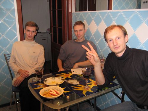 Тимер в гостях у Олега