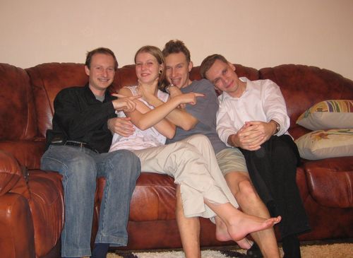 Тимер в гостях у Олега