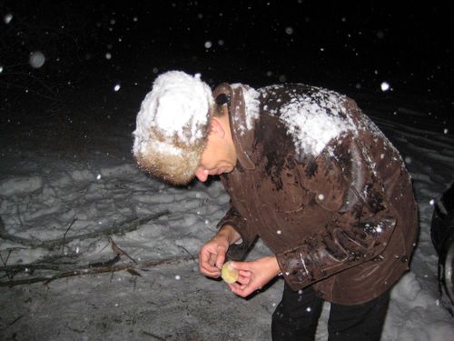 Тимер на озере. Осень 2009.