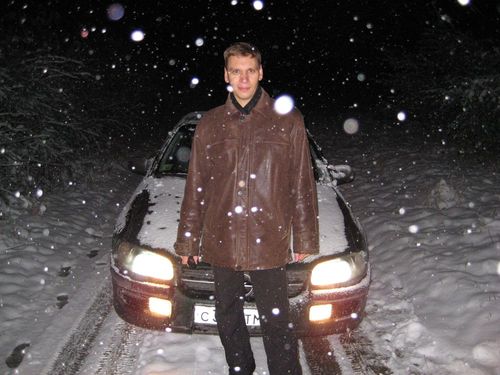 Тимер на озере. Осень 2009.