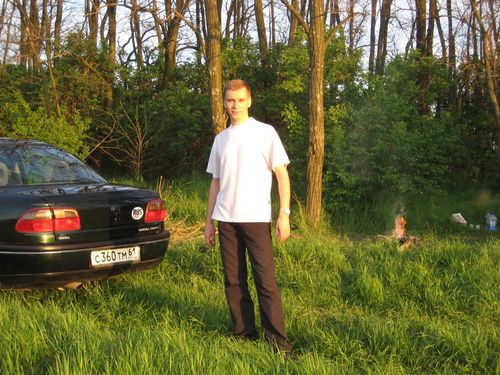 Тимер на озере. Весна 2009.